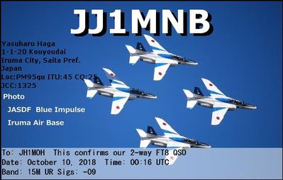 JJ1MNB
Japan
