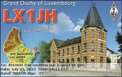 LX1JH
Luxembourg
